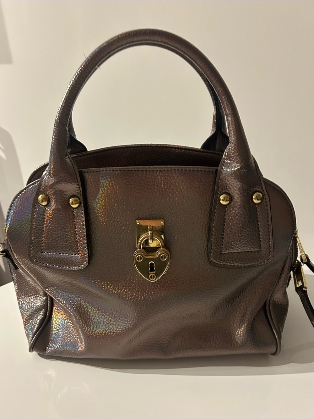 Juicy Couture Holographic Satchel Bag